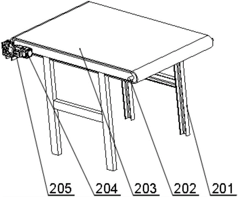 Animal carcass one-by-one automatic separation device based on vibration screening