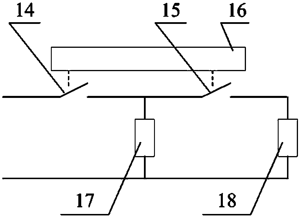 Solar cell performance test system and test method thereof