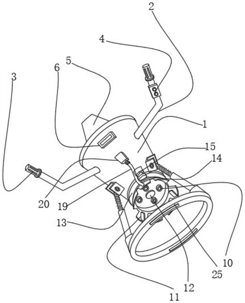 Root protecting and soil loosening device for fruit tree seedling raising