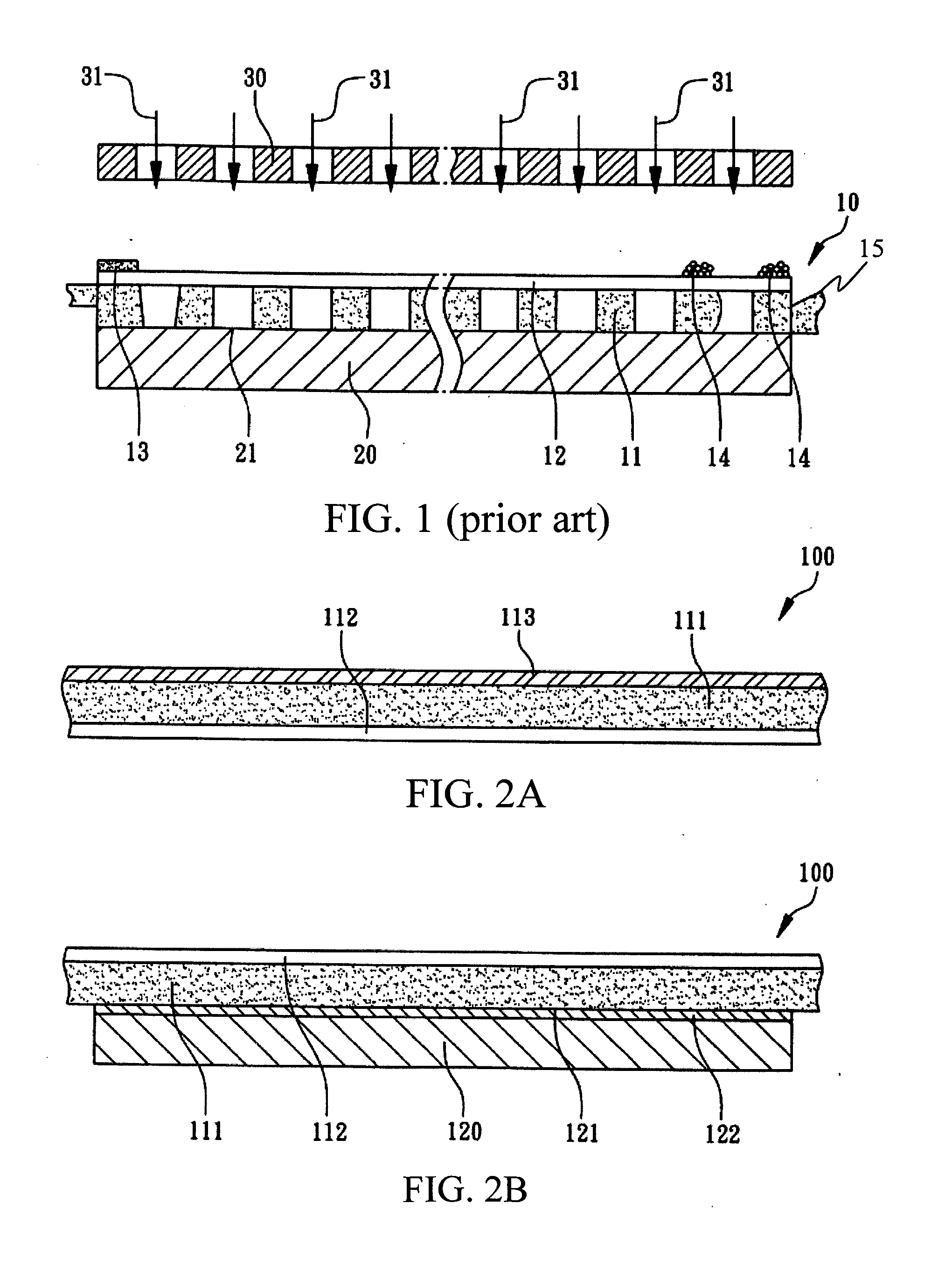 Method for utilizing dry film