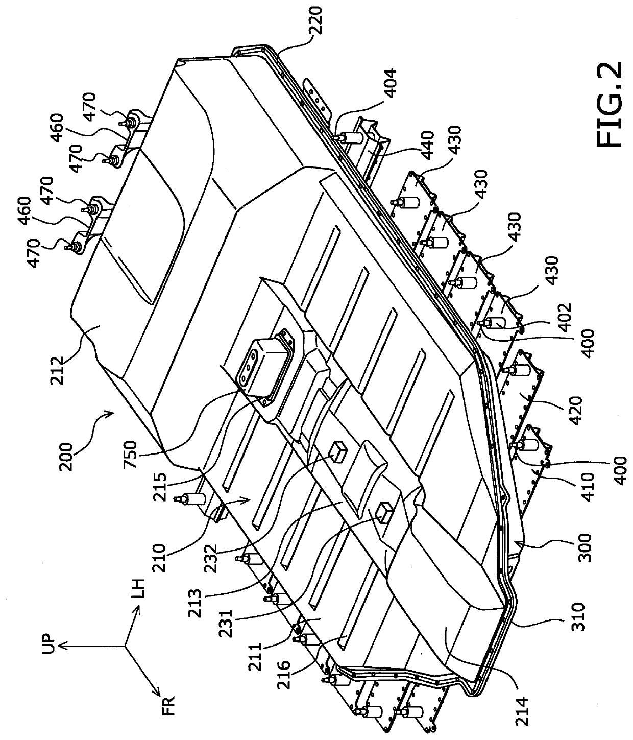 Battery pack and vehicle for mounting the same