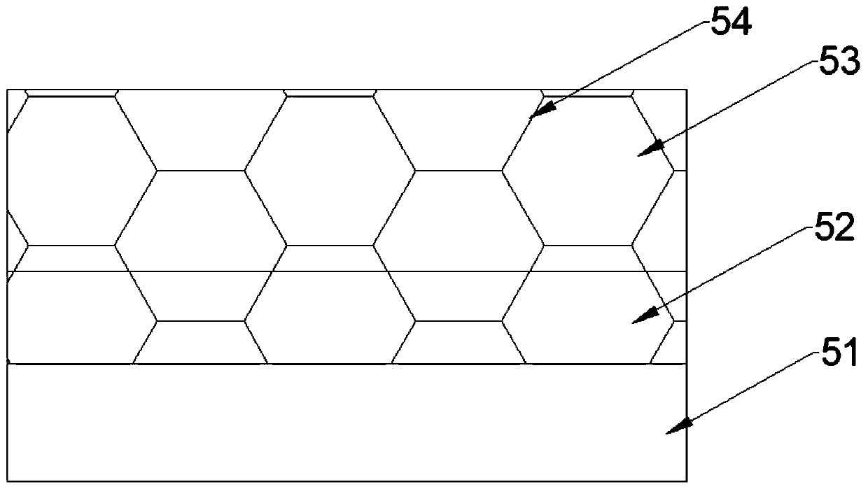 Corrugated aluminum sheath high-voltage power cable resistant to buffer layer ablation