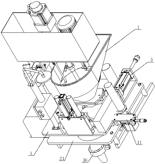 Reciprocating-type full-automatic filling machine