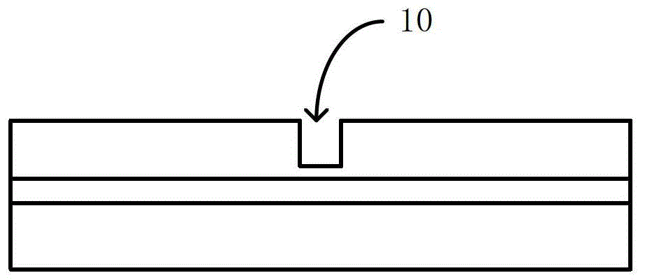 Adhesion detection structure in a semiconductor device and preparation method thereof