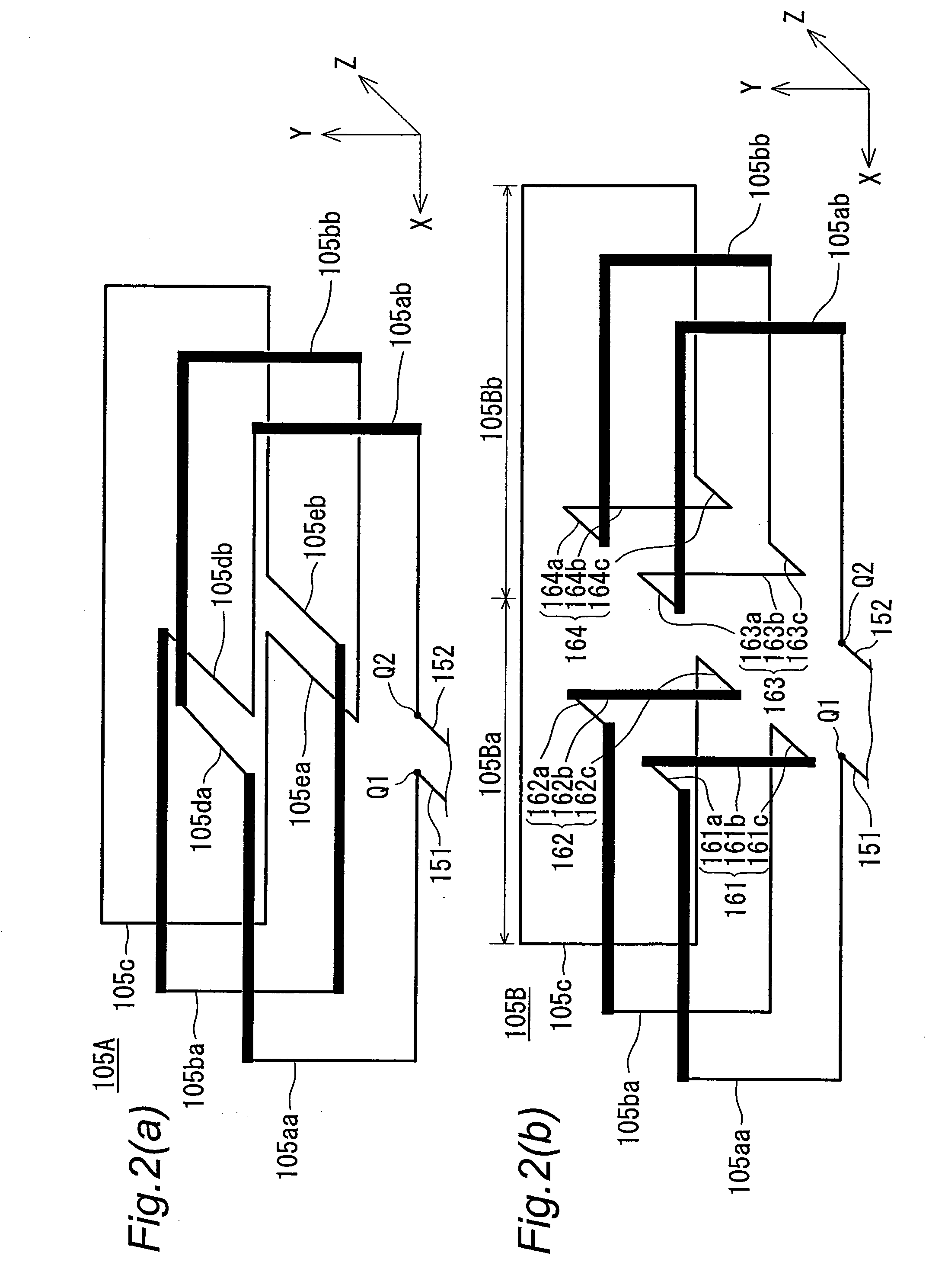 Antenna apparatus utilizing small loop antenna element having munute length and two feeding points