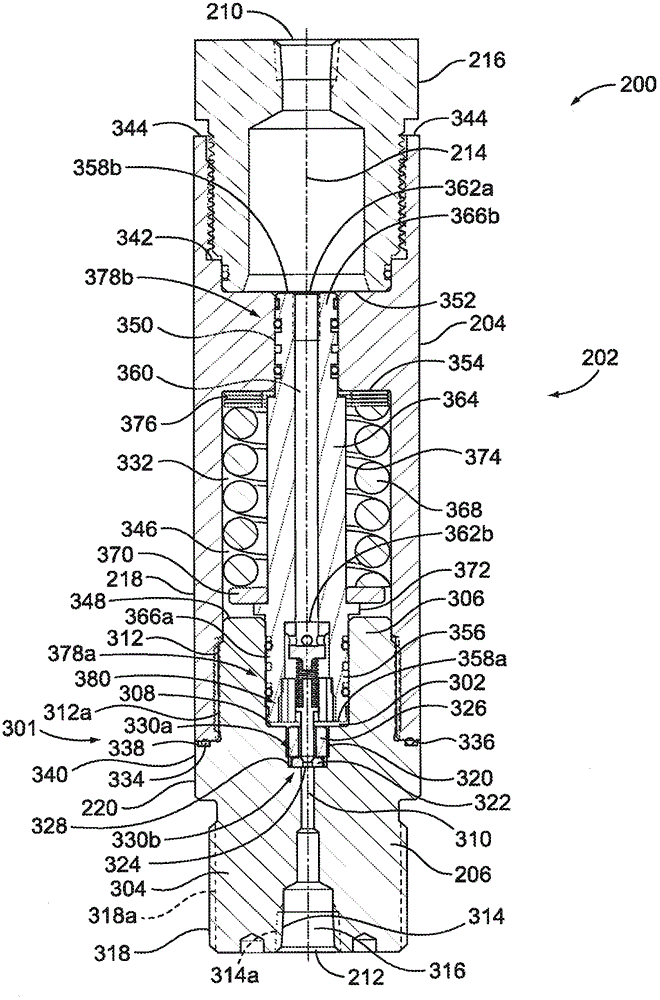 In-line back pressure fluid regulator