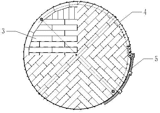 Manufacturing method of tank top steel skin plate of large-scale stainless steel tank