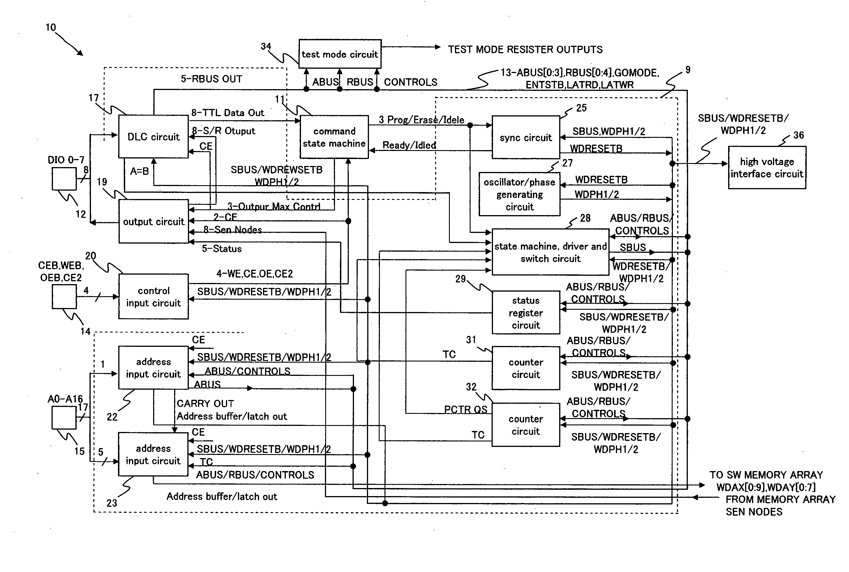 Semiconductor memory device and portable electronic apparatus