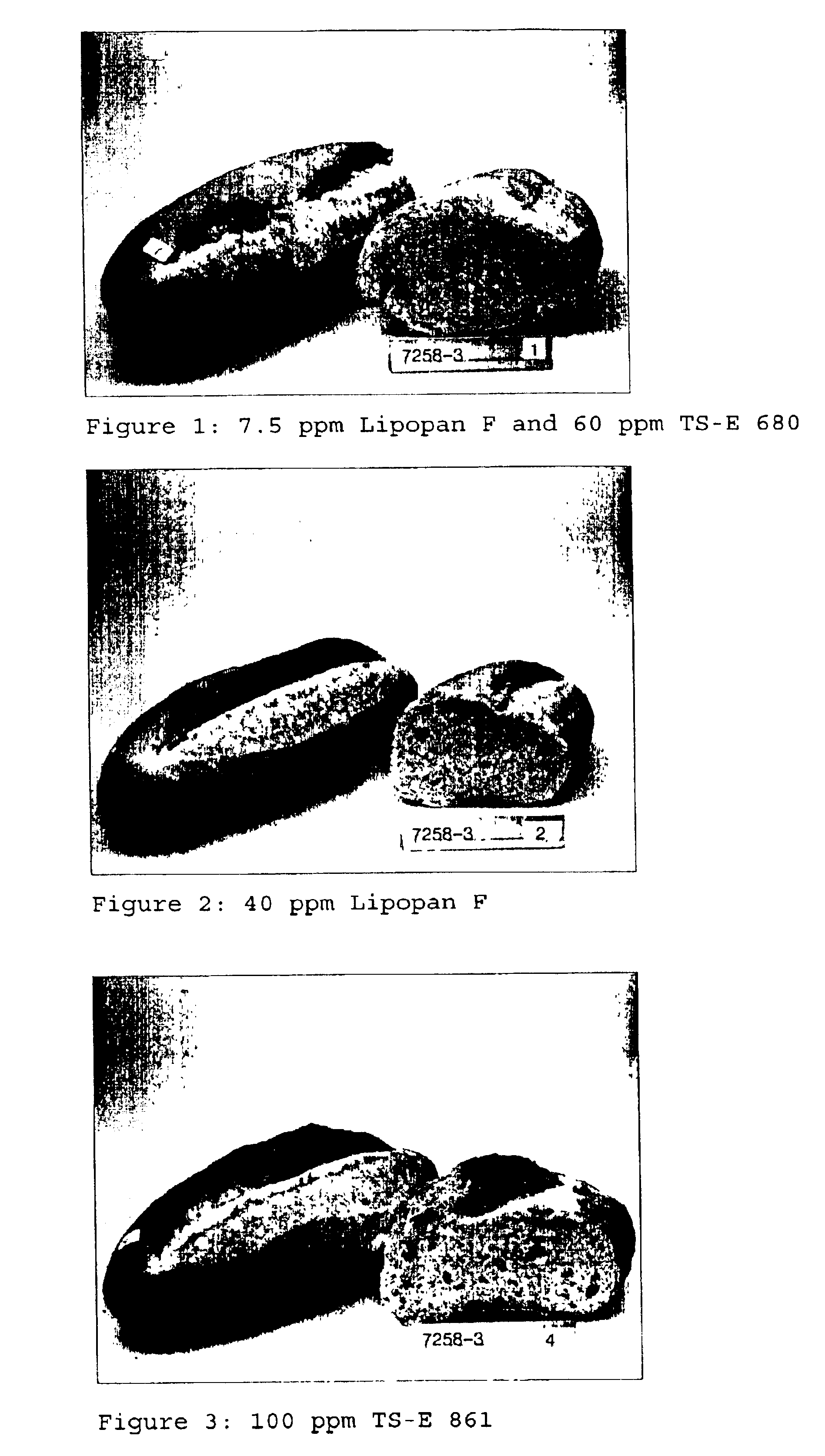 Method of improving the properties of a flour dough, a flour dough improving composition and improved food products