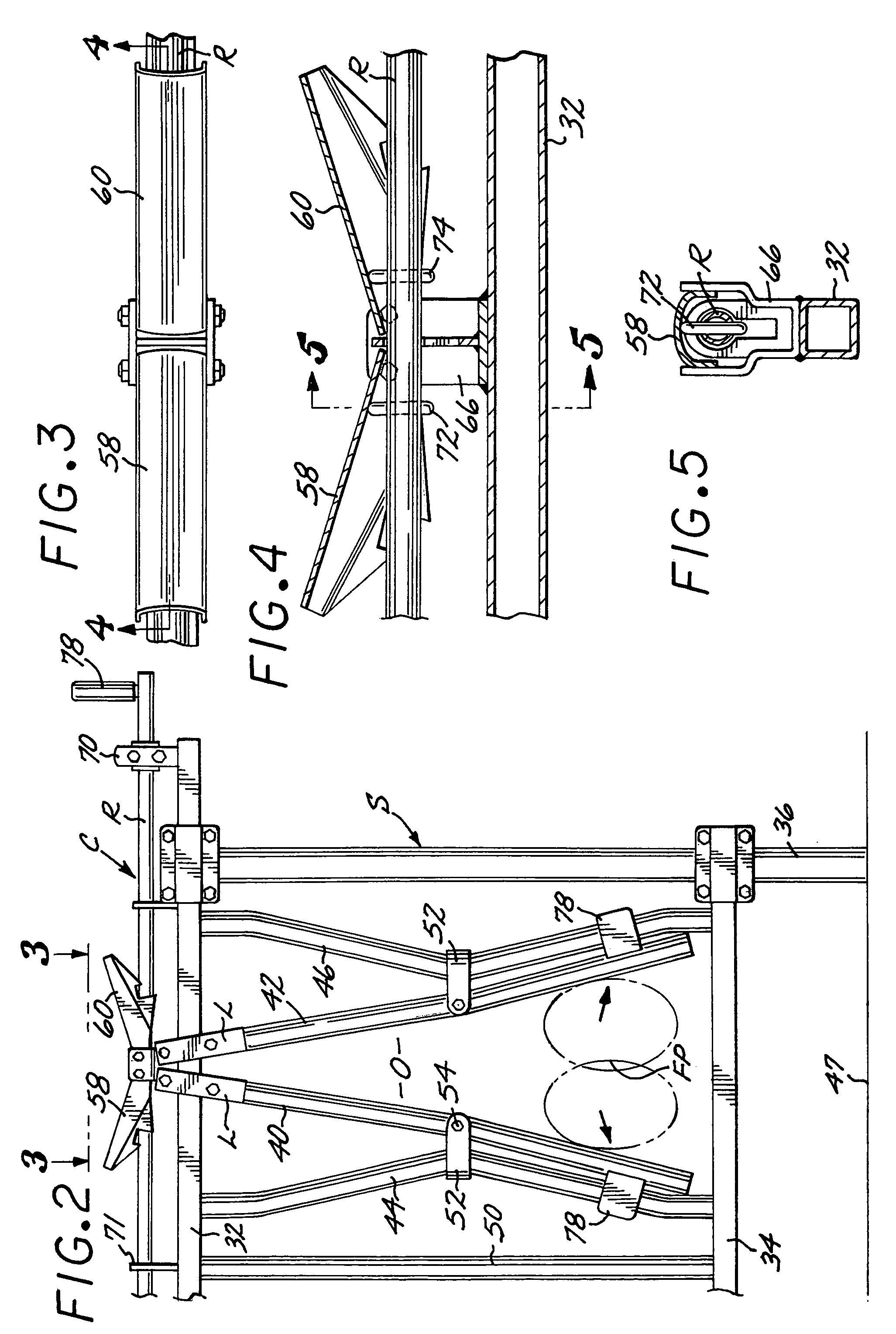 Double-release bar for a cow stanchion apparatus