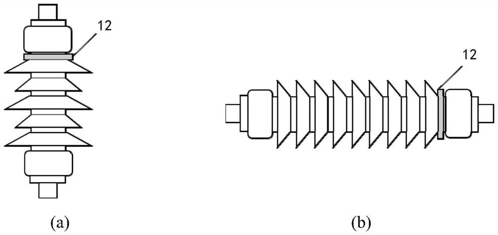 Insulator leakage current measuring device based on tunnel magnetoresistive chip