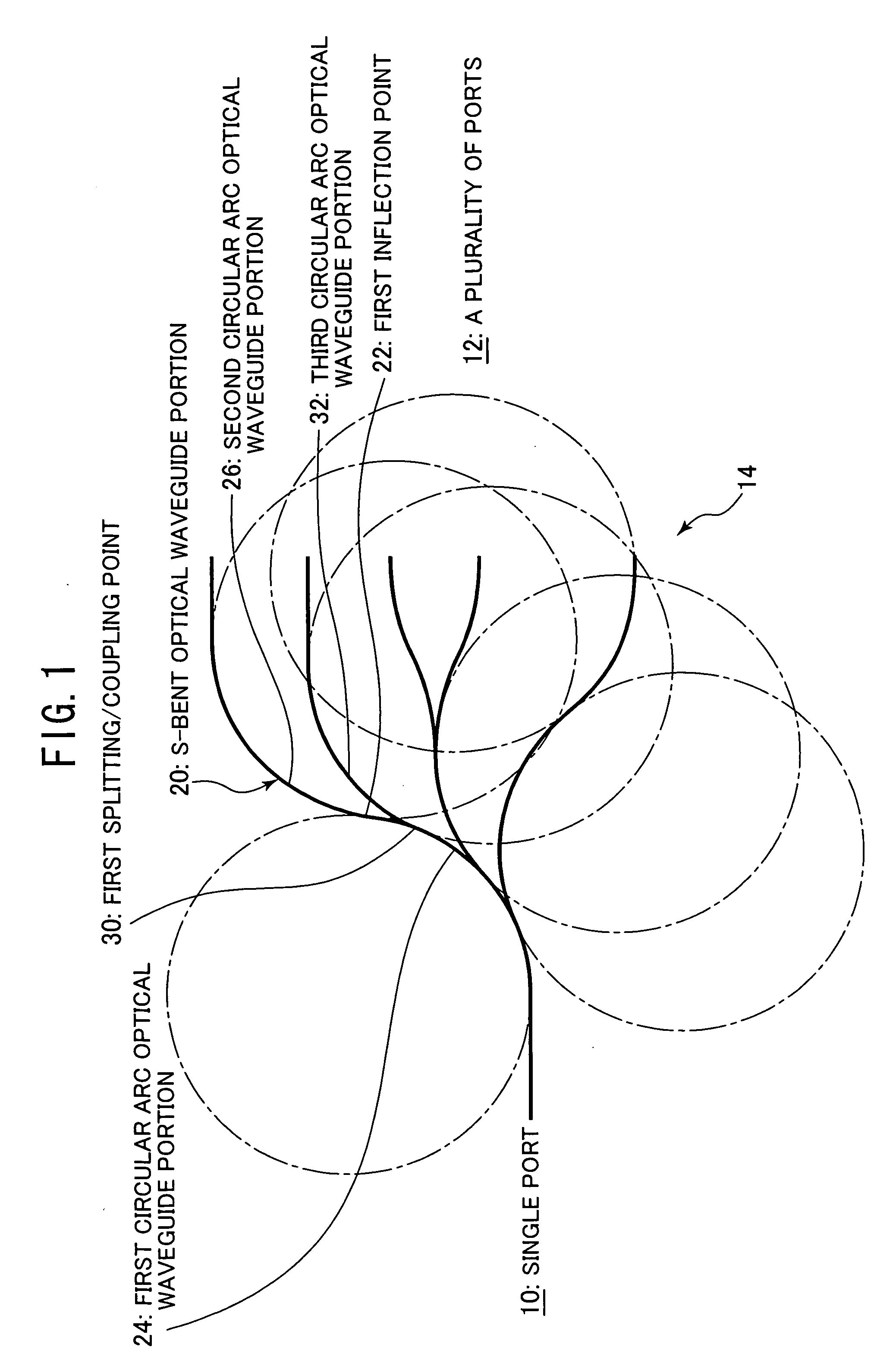 Optical waveguide structure