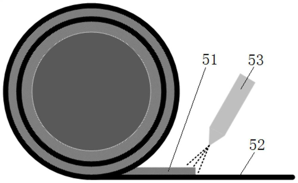 Layered rotor structure for high-speed permanent magnet motor and manufacturing method