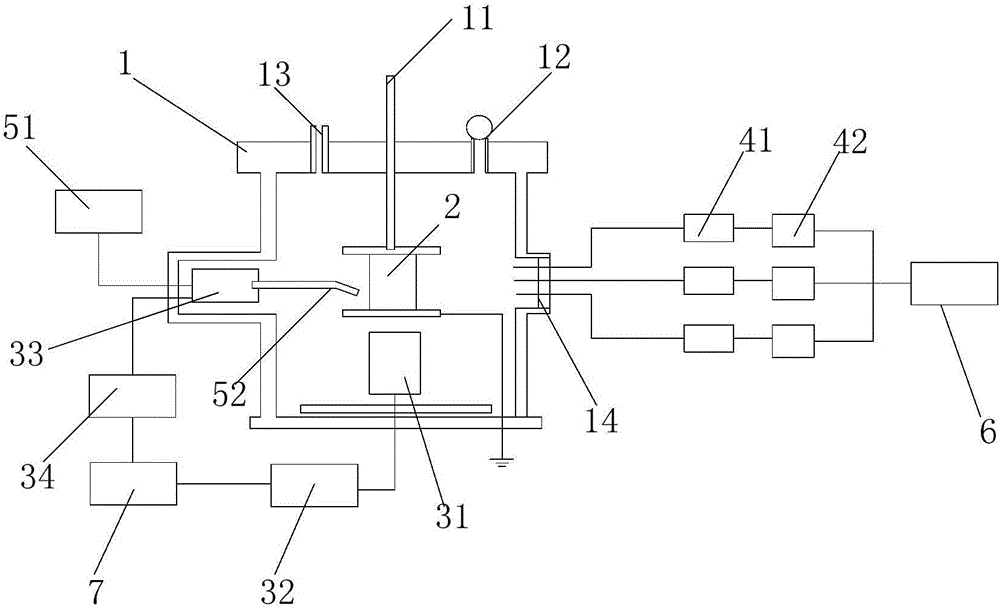 Gas-solid discharge along surface test streamer monitoring and surface potential measuring system and method