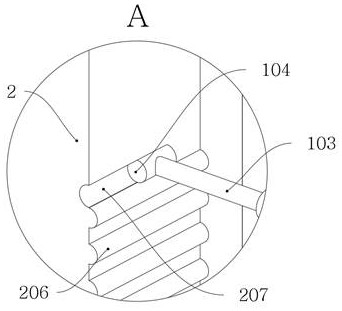 Casting device with auxiliary bubble elimination function based on precision part casting process