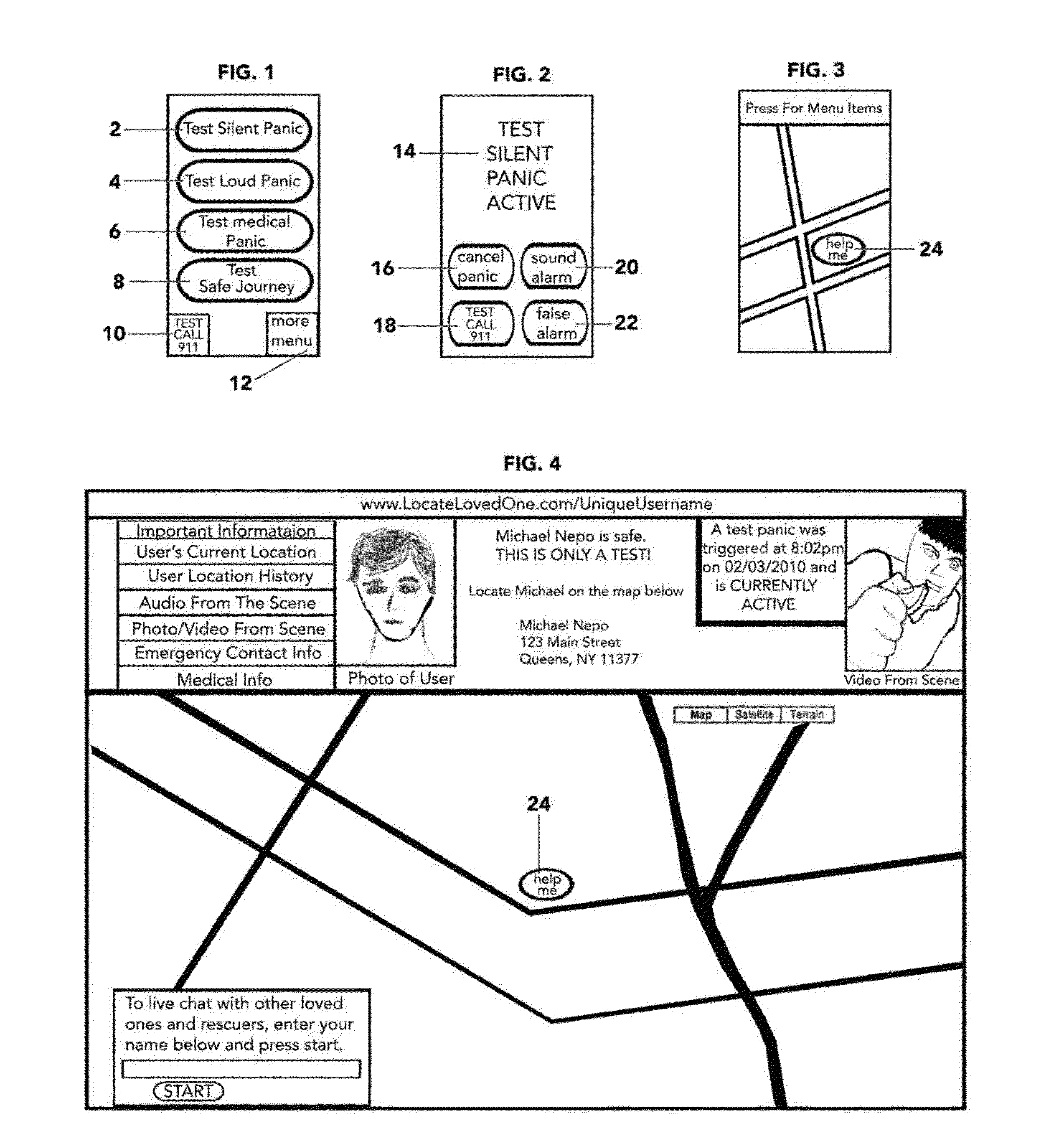 System and method for disseminating information and implementing medical interventions to facilitate the safe emergence of users from crises