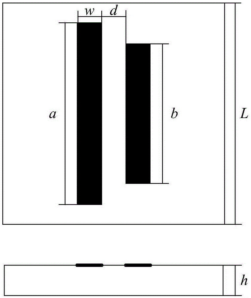 X/Ku-frequency-band double-frequency dual-polarization microstrip-flat-reflective-array antenna