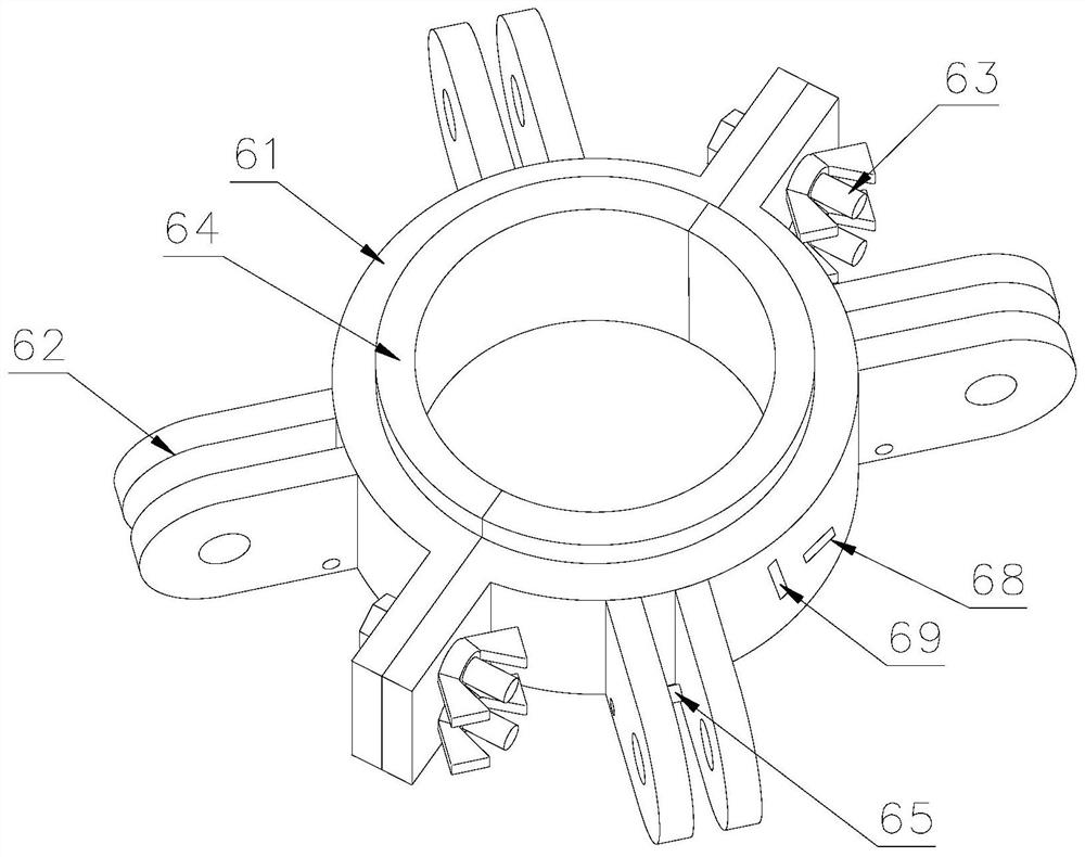 Electric pole straightening device for electric power engineering construction