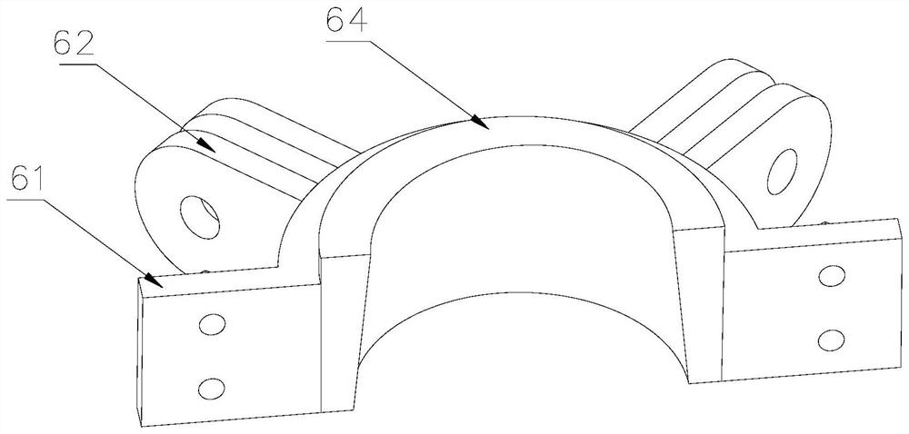 Electric pole straightening device for electric power engineering construction