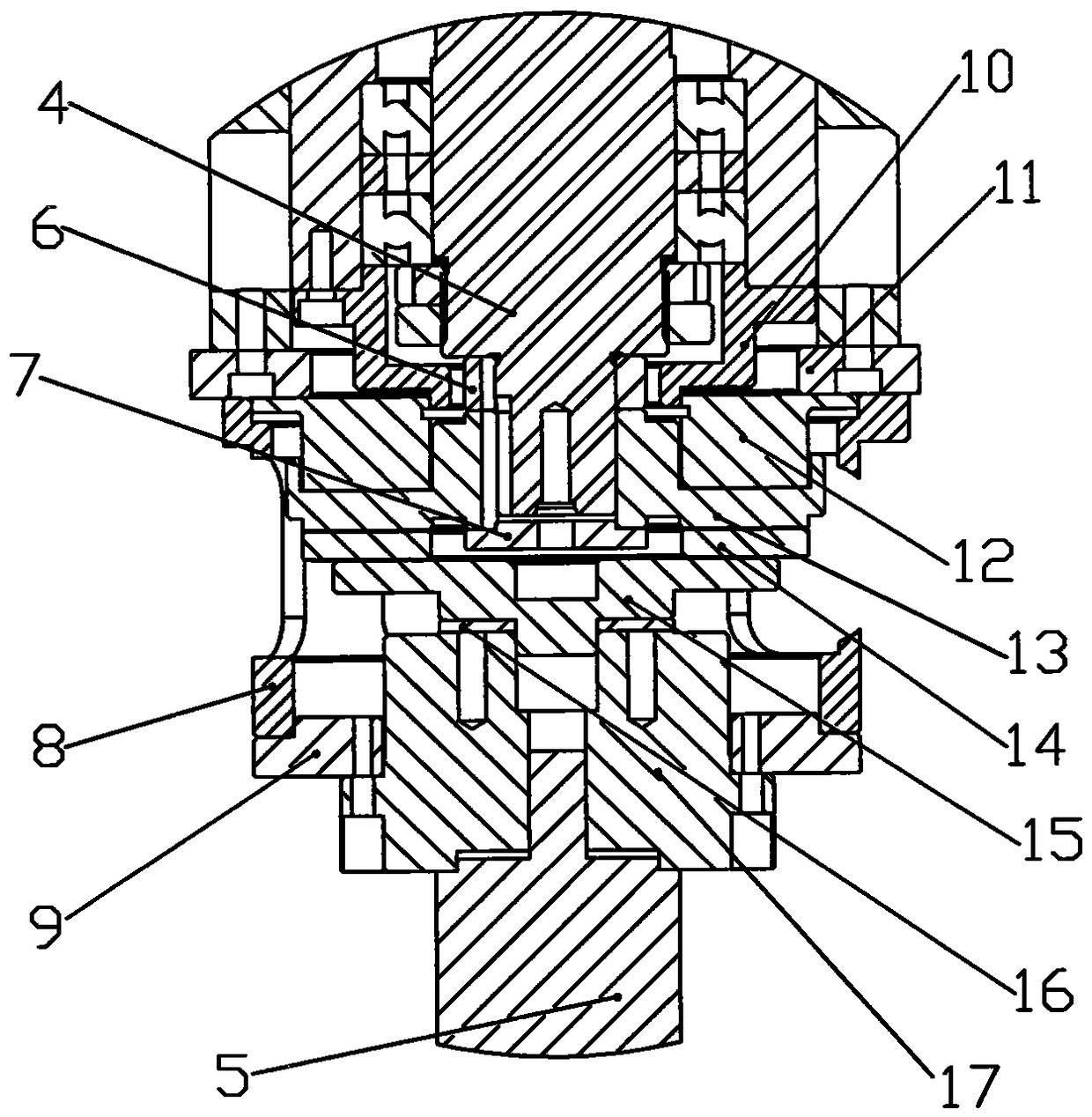 a rotary table