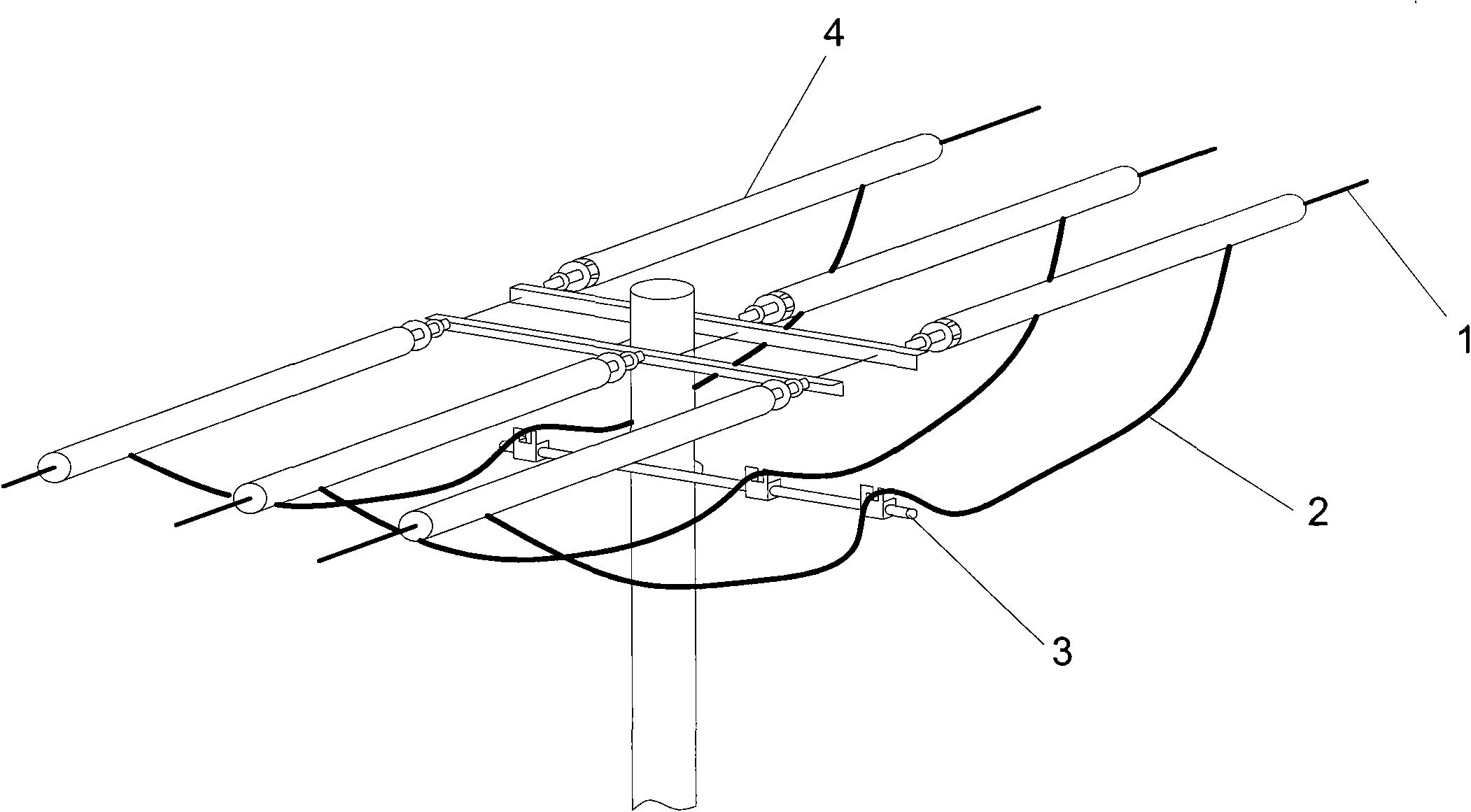 On-load opened and segmented operating method of 10kV line