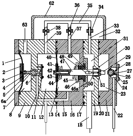 Pressing pressure exchange device