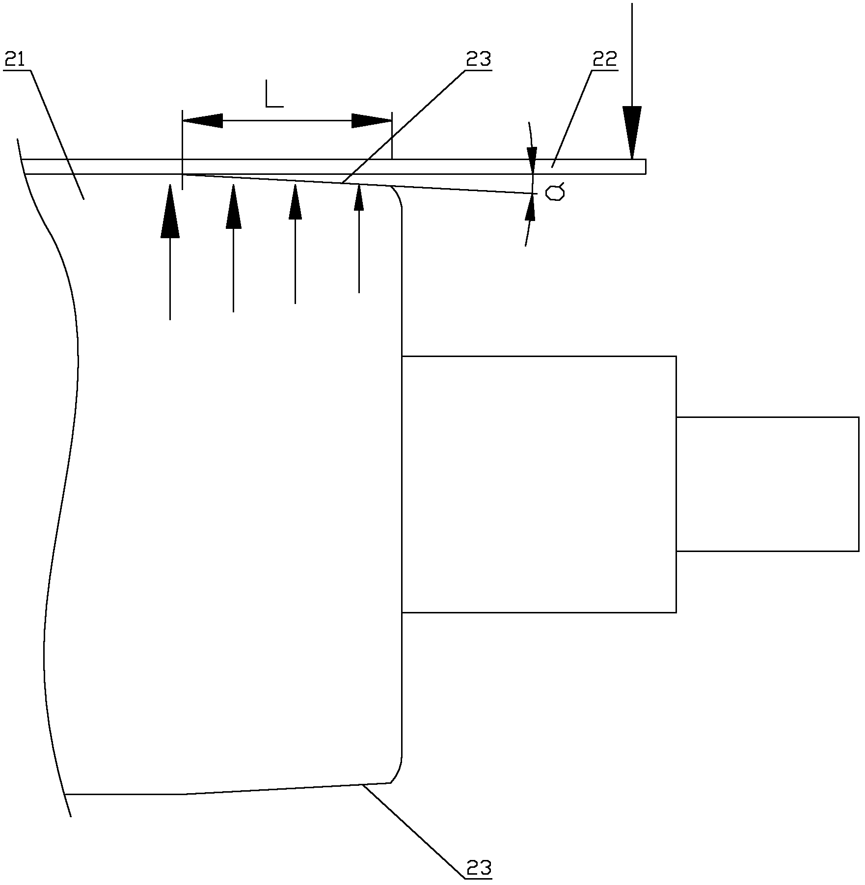 Intaglio printing device and manufacturing method thereof