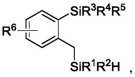 A kind of double silicon compound, its preparation method and application