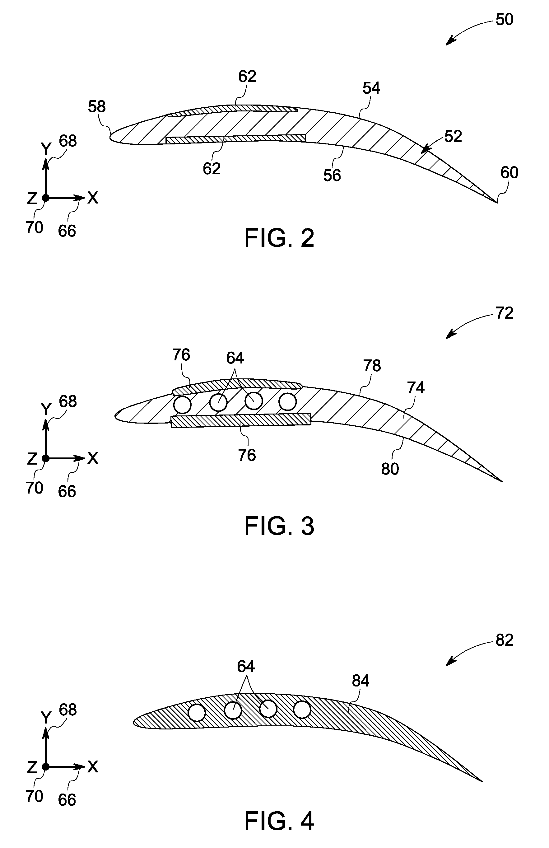 Combined acoustic absorber and heat exchanging outlet guide vanes