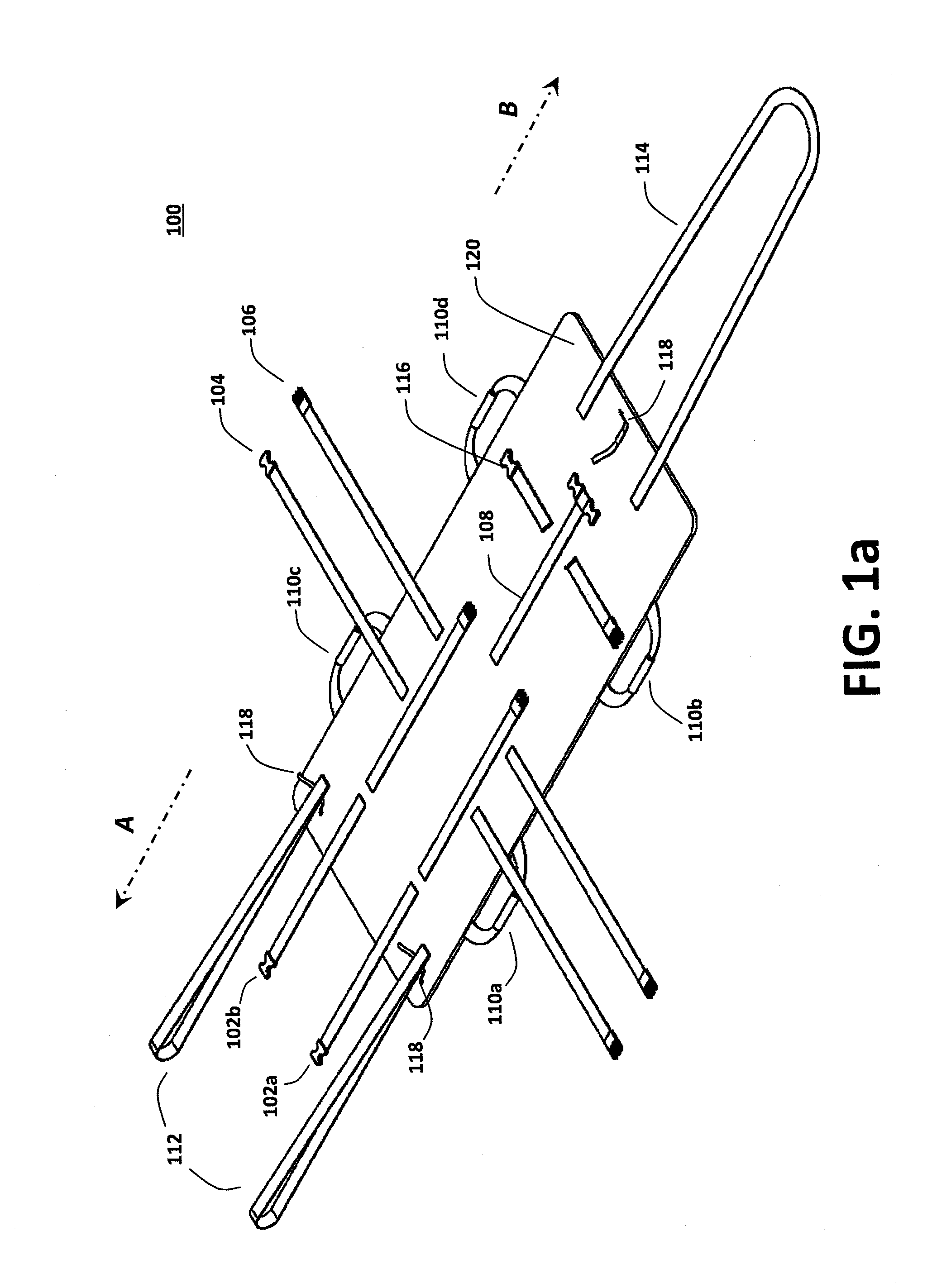 Subway evacuation mattress and method of manufacture