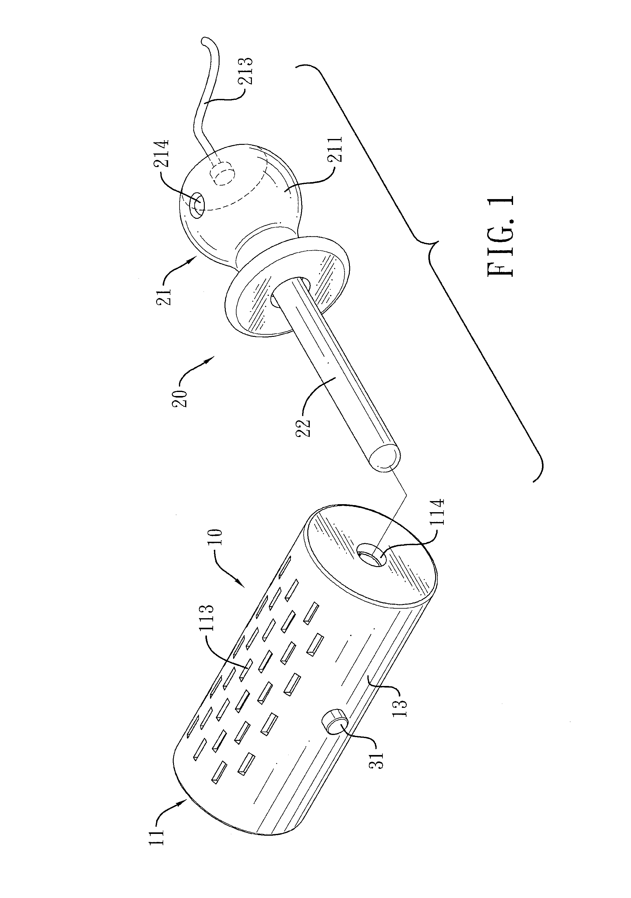 Separable sorption apparatus