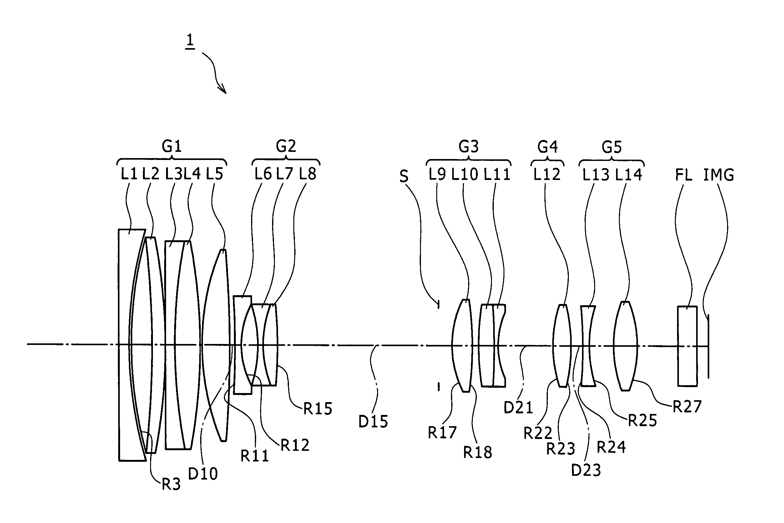 Zoom lens and image pickup device