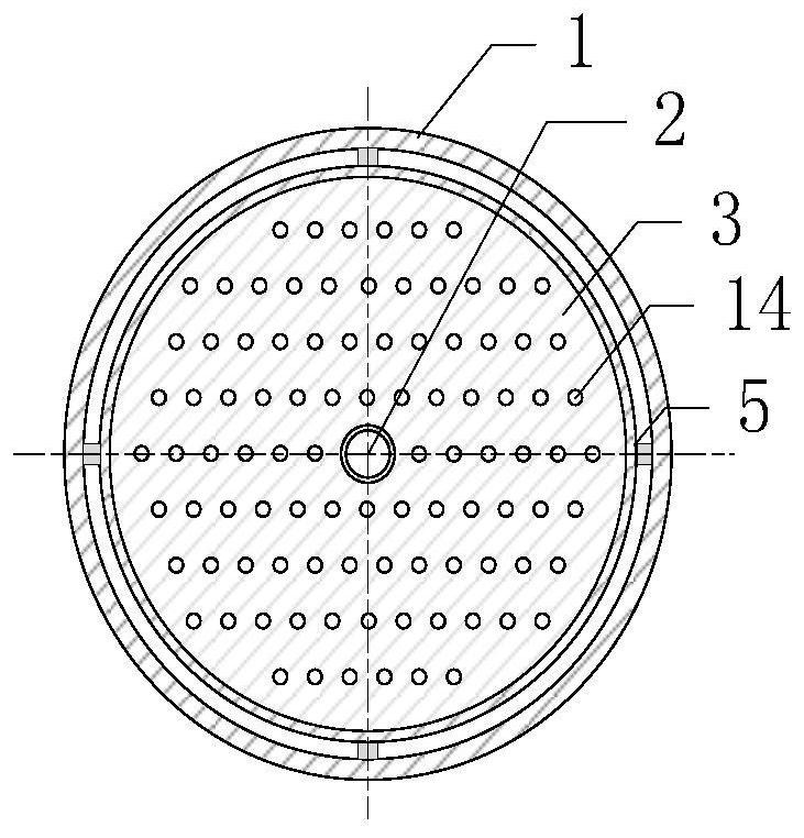 Chemical heat pipe and heat transfer method based on physicochemical heat effect of reversible chemical reaction