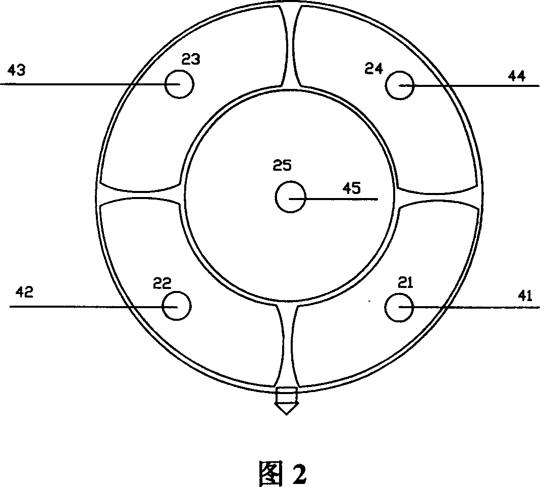 A multi-electrode combinative non-invasive heart pacing electrode