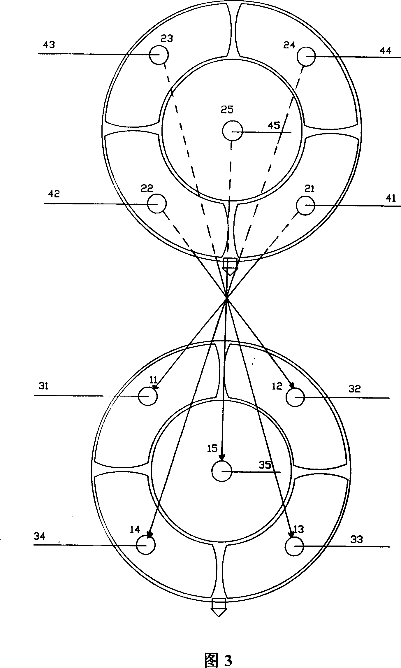 A multi-electrode combinative non-invasive heart pacing electrode