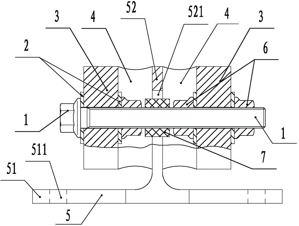 Rear axle mass shock absorber