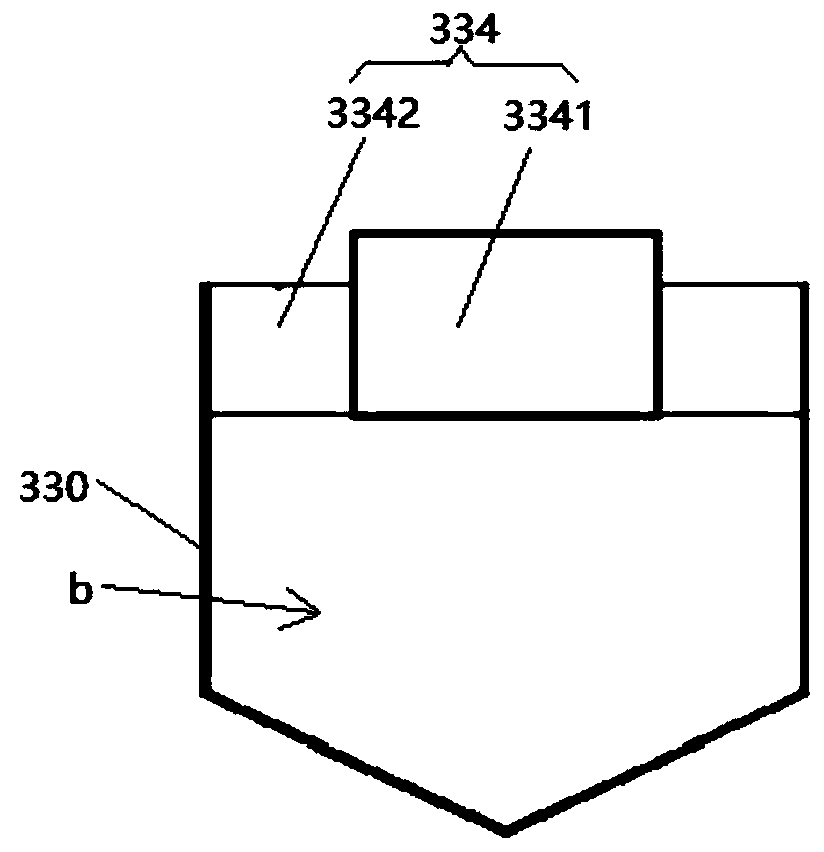 Fluidized bed precipitation device and sewage treatment system thereof