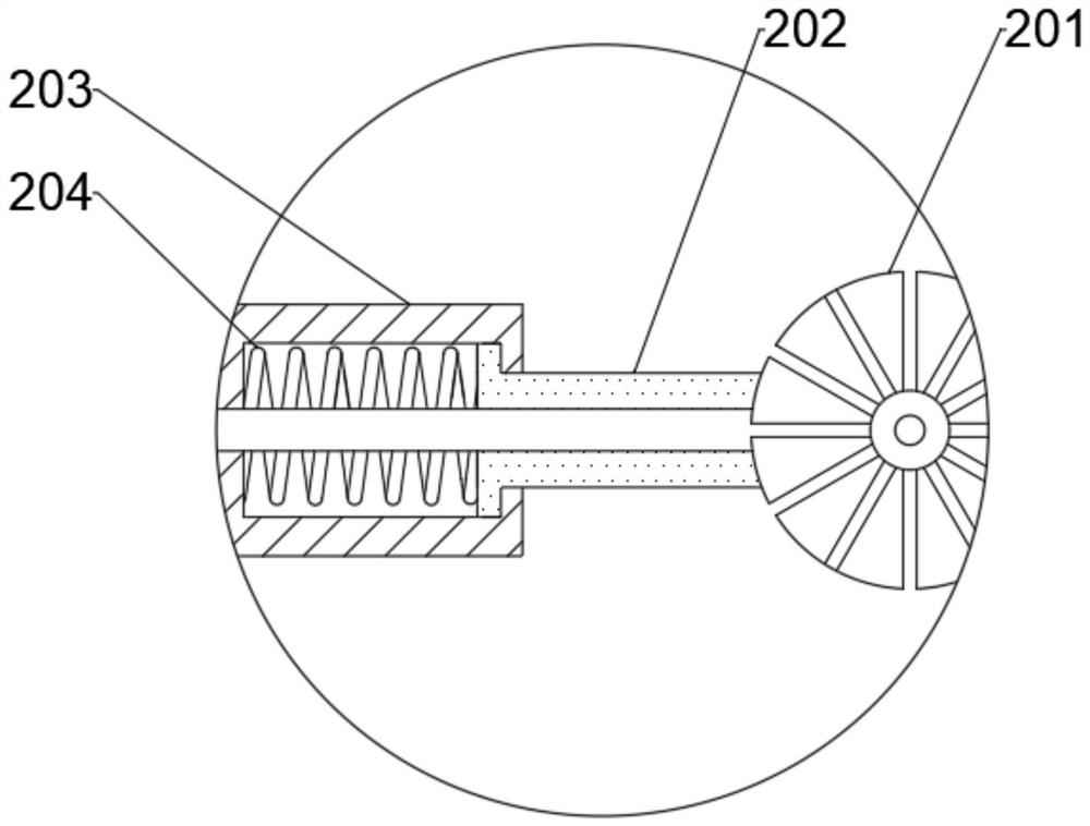 Drying device for garment processing