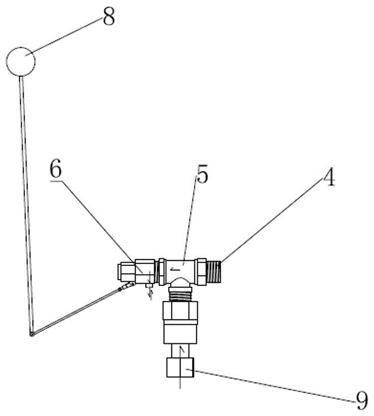 Full-automatic non-electric water storage control device for water cut-off emergency meeting and using method thereof