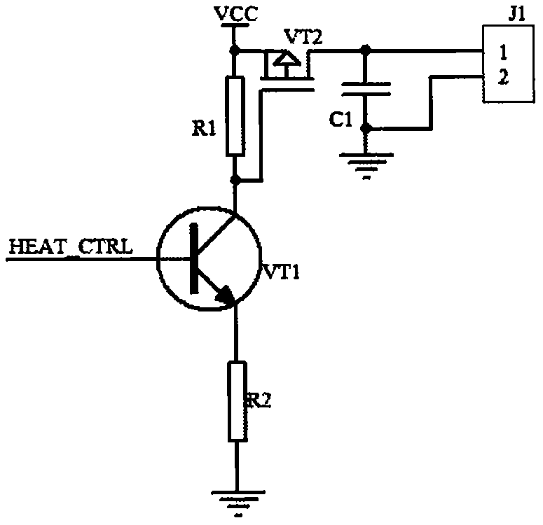 Control method for automatically heating liquid crystal screen in low-temperature environment