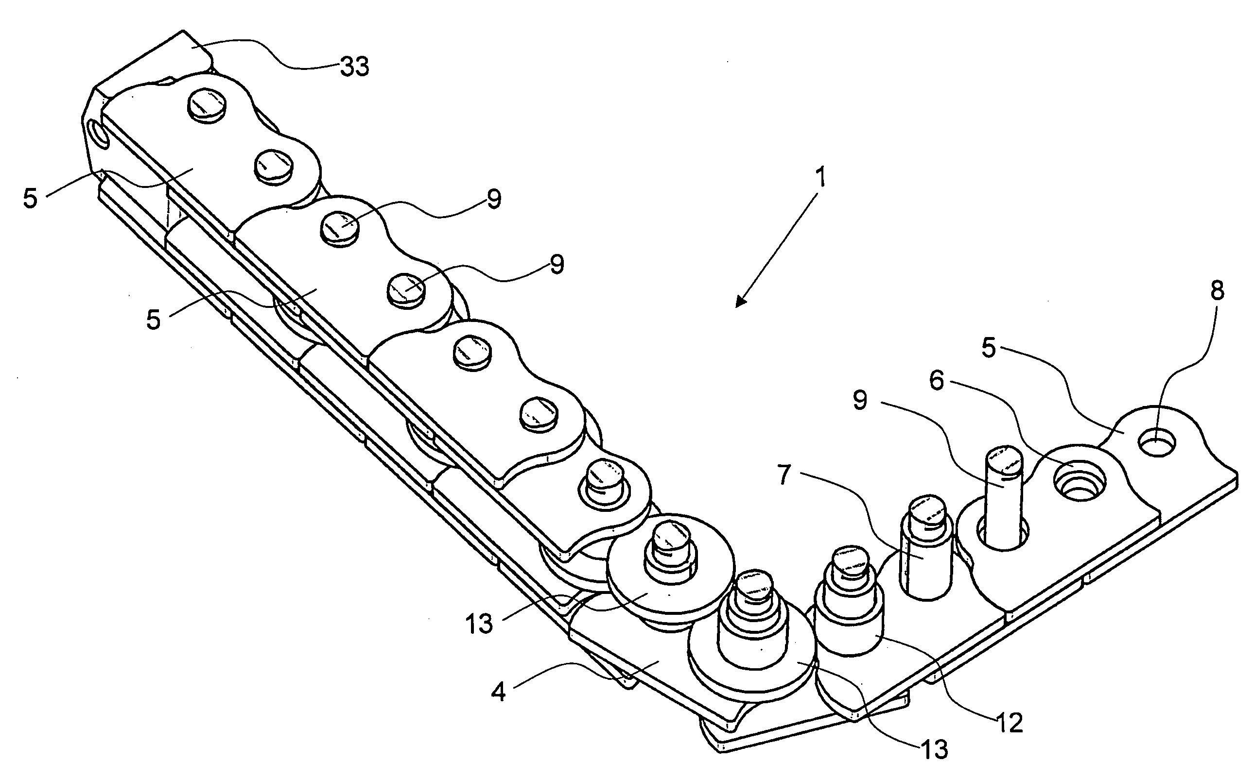 Push-Pull Chain and Actuator