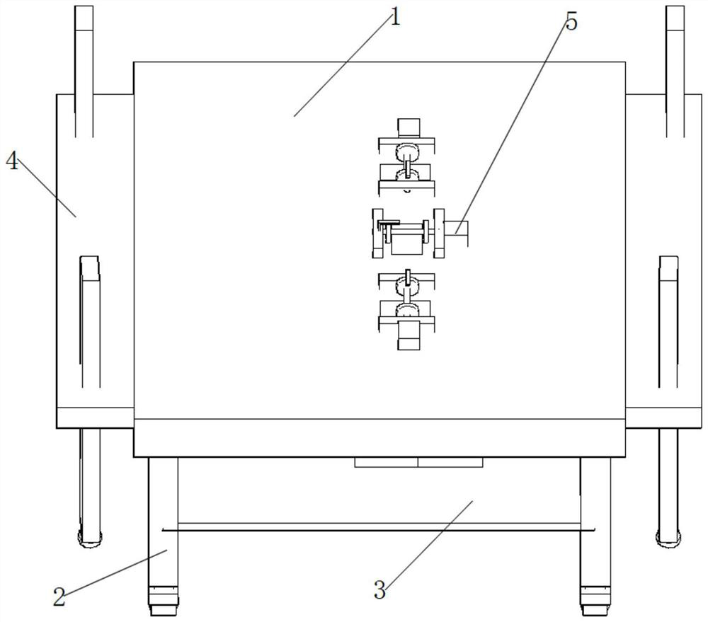 Detection device for sediment thickness in foundation engineering construction