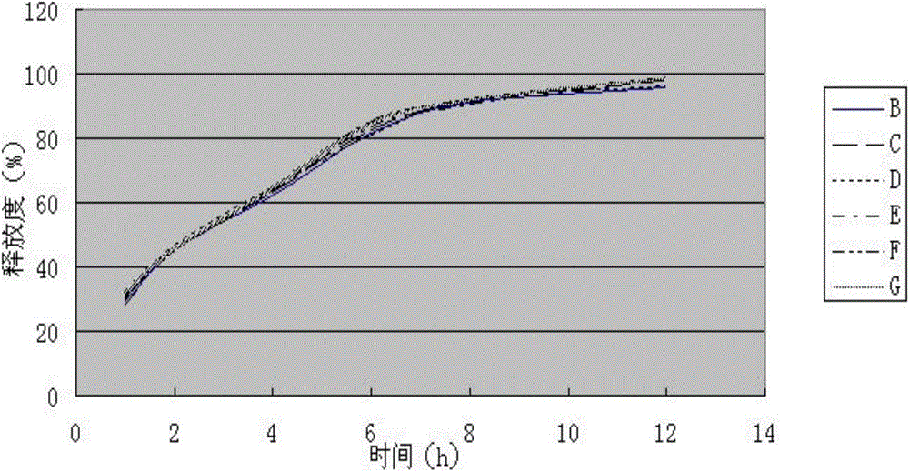 Levo-oxiracetam slow-release tablet and preparation method thereof