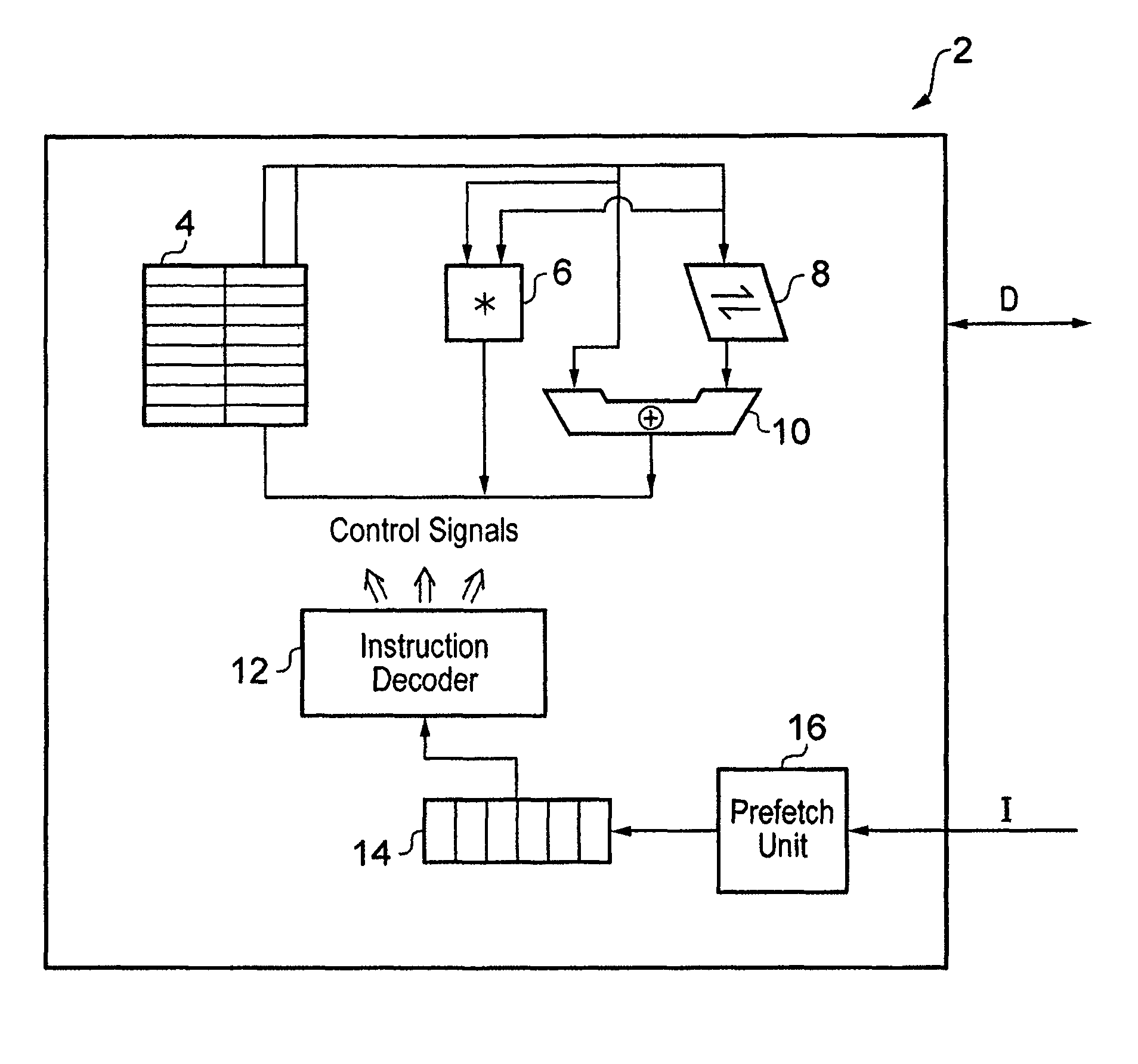 Branch prediction mechanism including a branch prediction memory and a branch prediction cache