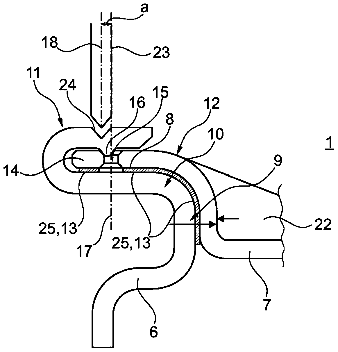 Heat exchanger for motor vehicle and corresponding production method