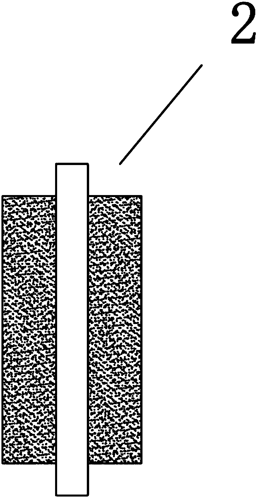 Flow field structure of fuel cell or redox flow cell pole plate