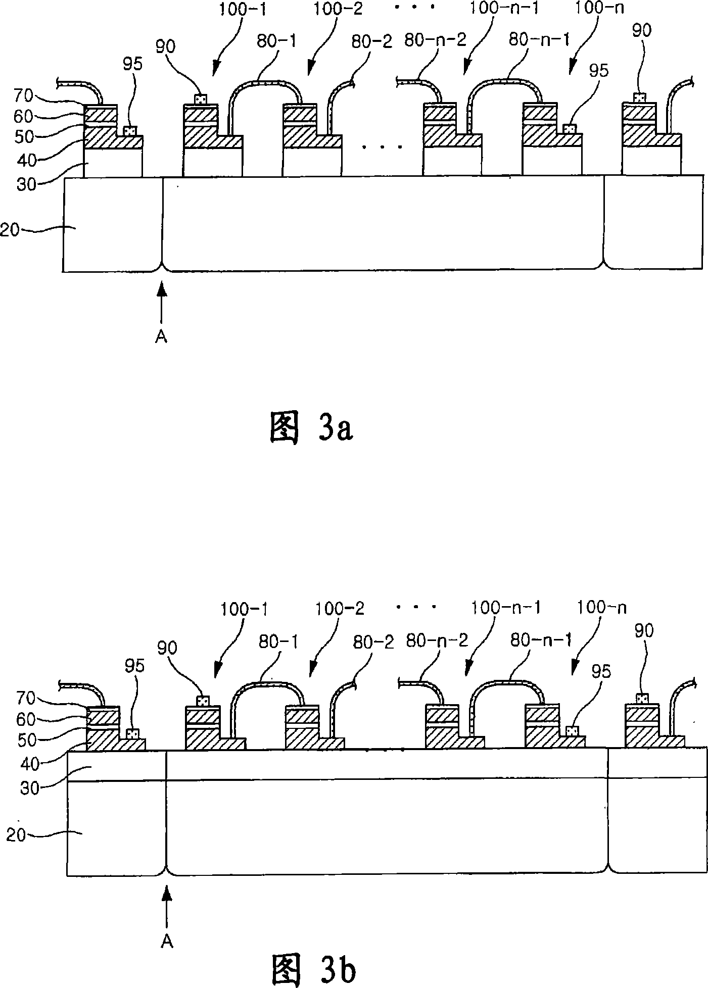 Light emitting element with a plurality of cells bonded, method of manufacturing the same, and light emitting device using the same