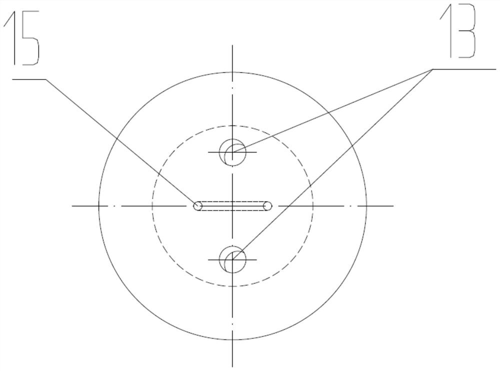 Shallow surface soil layer area photovoltaic support prefabricated barrel-shaped foundation and design method