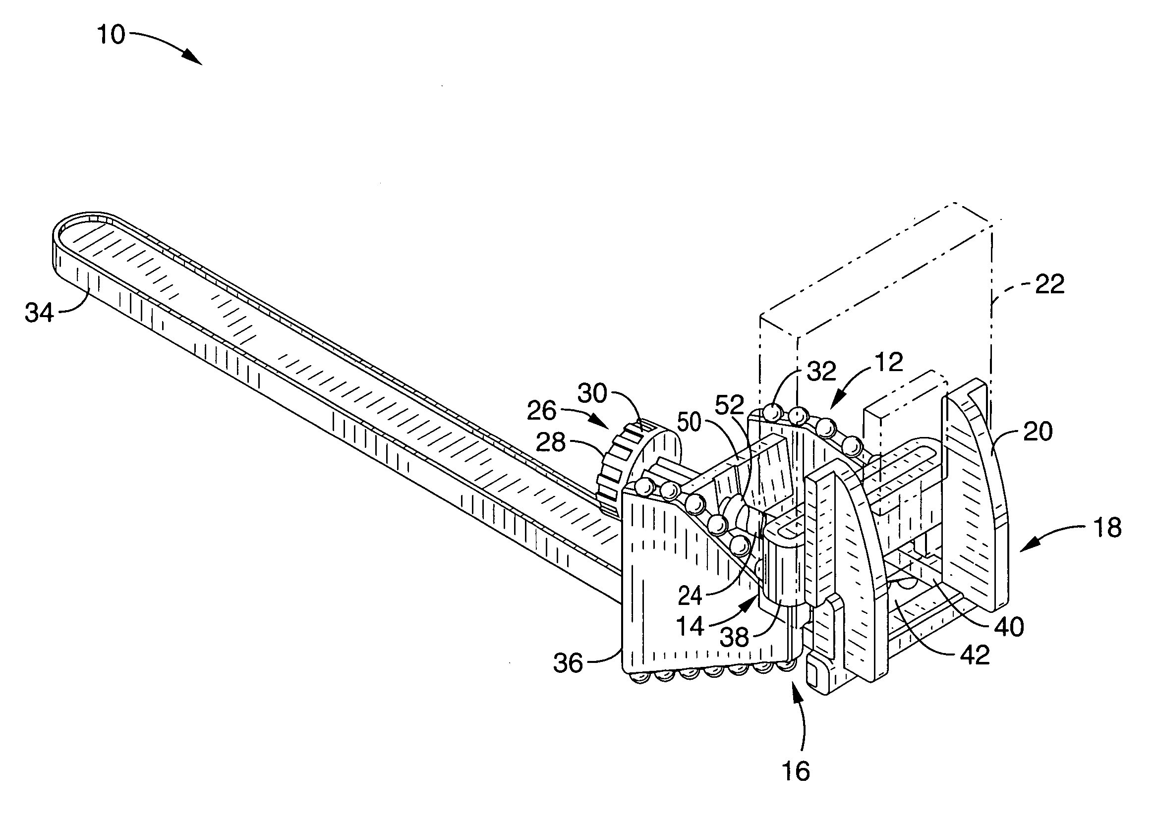 Apparatus for retaining a radiographic sensor during dental x-ray imaging