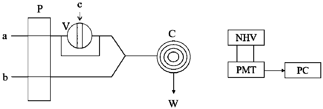 Method for detecting mercury ions through chemiluminescence method based on Pt nanoparticles